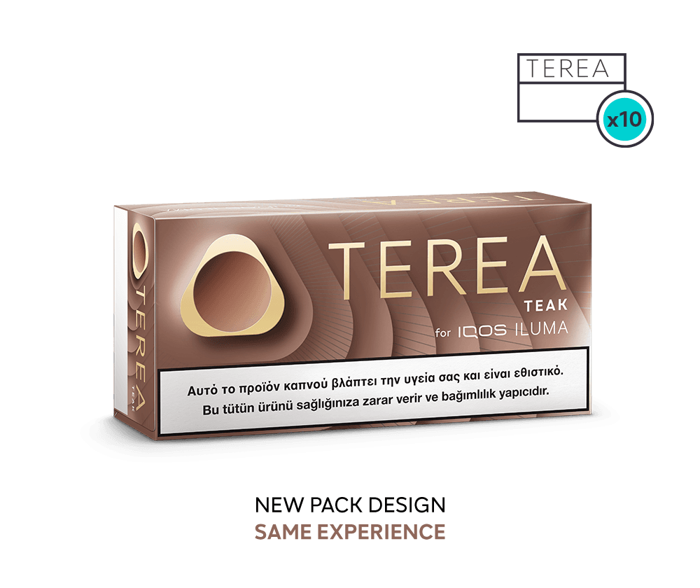 TEREA Teak Kıbrıs – IQOS ILUMA Uyumlu Odunsu & Zarif Tütün Çubuğu