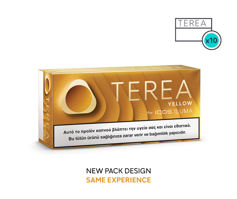 TEREA Yellow Kıbrıs – IQOS ILUMA Uyumlu Tütün Çubuğu