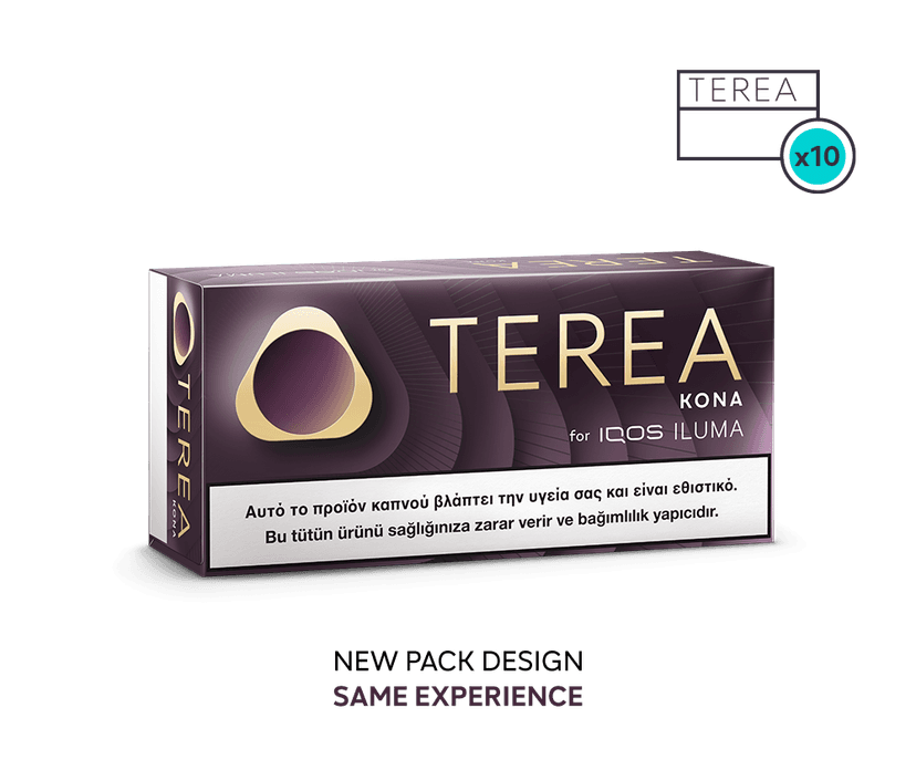 TEREA Kona Kıbrıs – IQOS ILUMA Uyumlu Vanilya & Kahve Aromalı Tütün Çubuğu