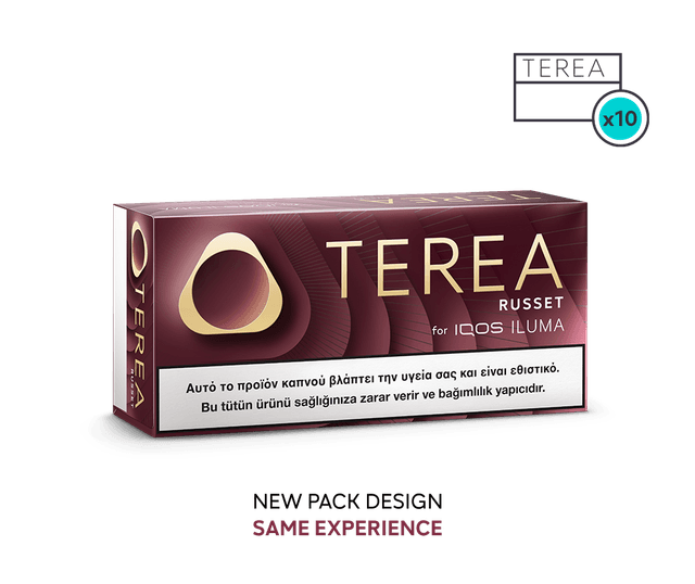 TEREA Russet Kıbrıs – IQOS ILUMA Uyumlu Güçlü Klasik Tütün Çubuğu 1